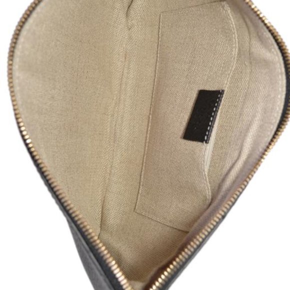 Gucci Zip Top Clutch Pouch with Bamboo Tassel Pull NEW WITH DUST BAG - Picture 4 of 8